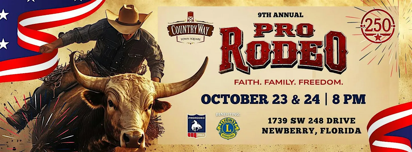 9th Annual CountryWay Town Square Pro Rodeo