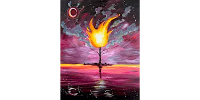 Sunset Inferno - Paint and Sip in Tyler | Classpop!™
