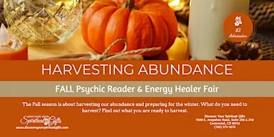 Spiritual Community Event: Psychic Reader & Healer Fair