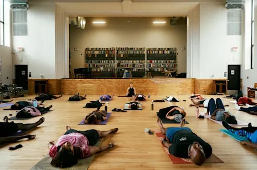 Yoga with April Falcon at The Land School