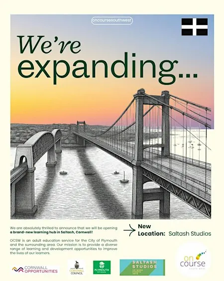 Welcome Event: Discover Your New Adult Education Hub in Saltash