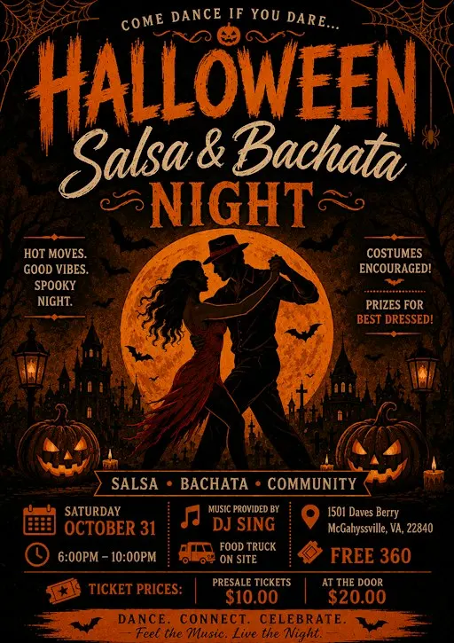 Spooky Salsa Night