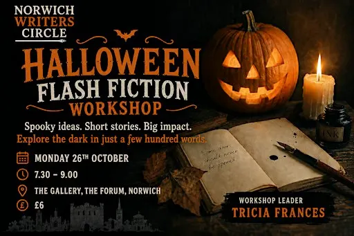 Halloween Horror Writing Flash Fiction Workshop.