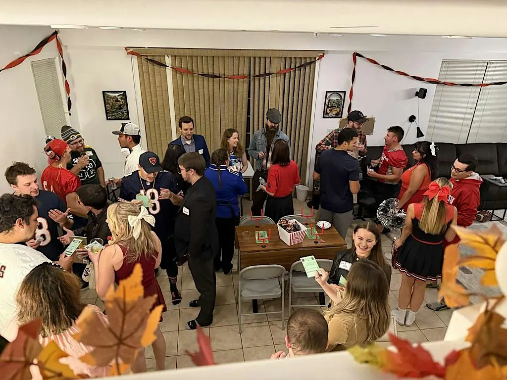 Networking event with a twist! Murder Mystery (you’re a suspect!)