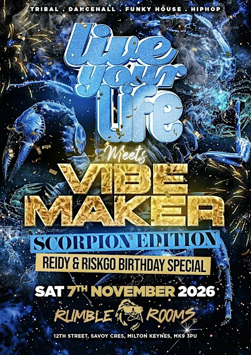 LIVE YOUR LIFE meets VIBEMAKER