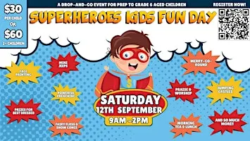 Superheroes Kids Fun Day