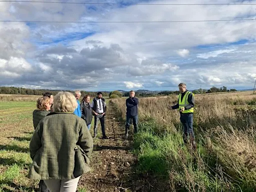 Regenerative cropping and Nature Based Solutions at Balruddery Farm