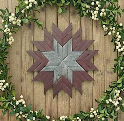 Wooden Mosaic Star Workshop
