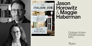 The Italian Job by Jason Horowitz (TICKETED)