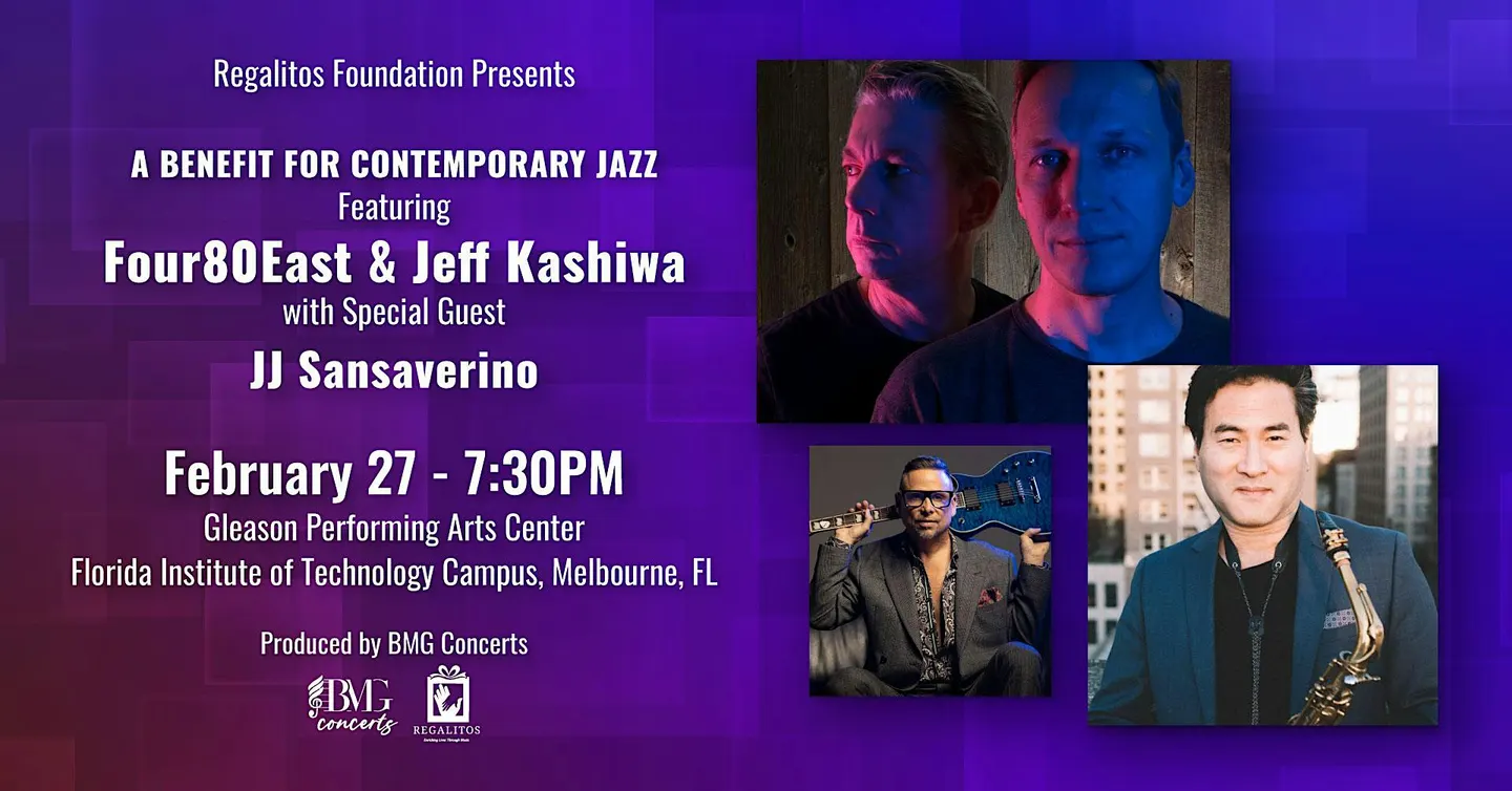 FOUR80EAST & JEFF KASHIWA With Special Guest JJ SANSAVERINO