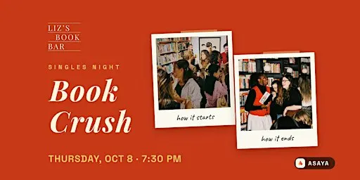 Book Crush: Singles Social at Liz's Book Bar