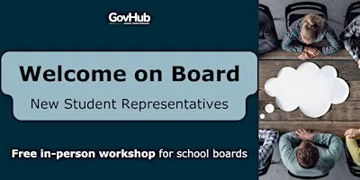 Welcome on Board – New Student Representatives Workshop –Hamilton