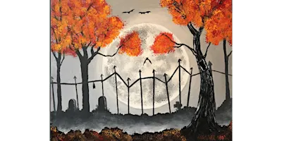 Haunted Moon - Paint and Sip in Cincinnati | Classpop!™