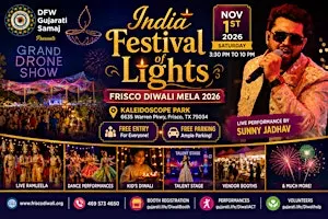 Frisco Diwali Mela 2026 - India Festival of Lights
