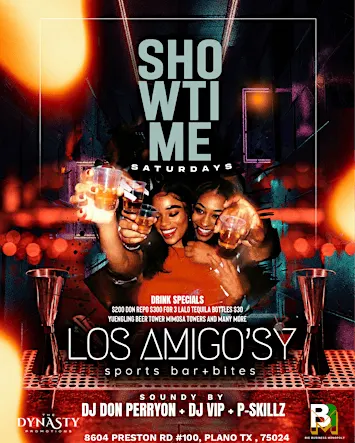 Showtime Saturdays @ Los Amigos