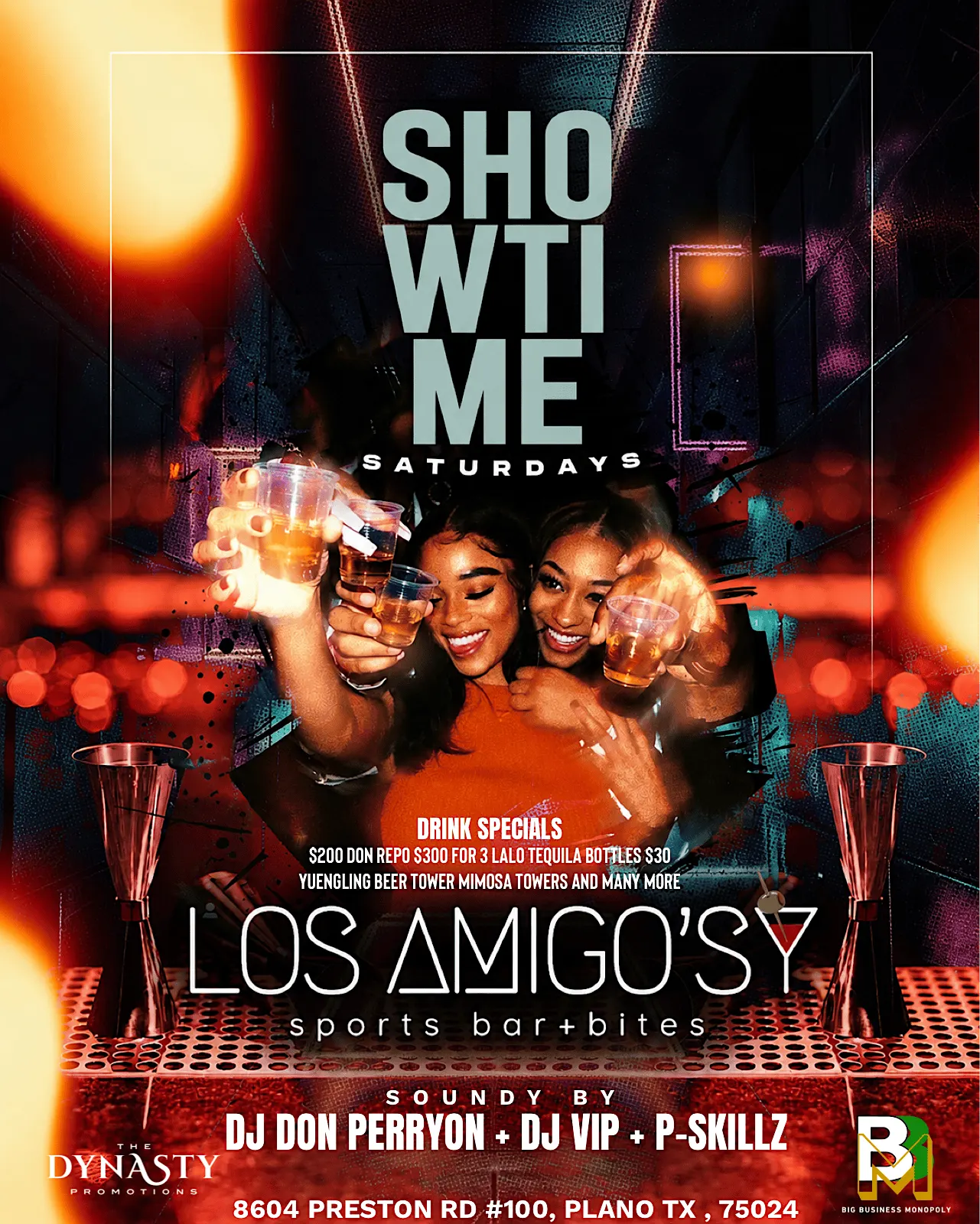 Showtime Saturdays @ Los Amigos