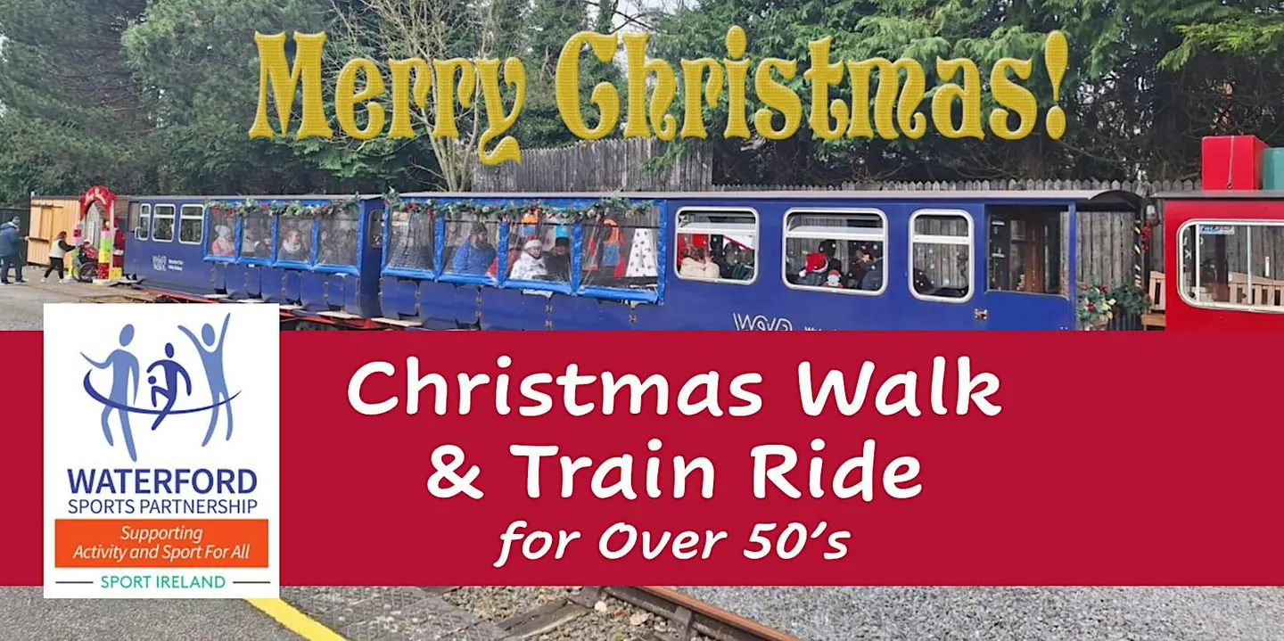 Christmas Walk & Train Ride with Santa for over 50s