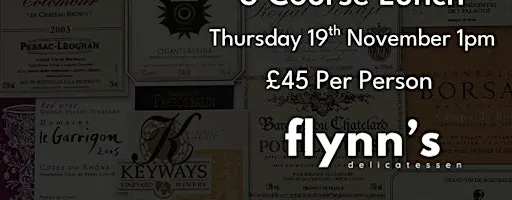 Beaujolais Nouveau Lunch at Flynn's