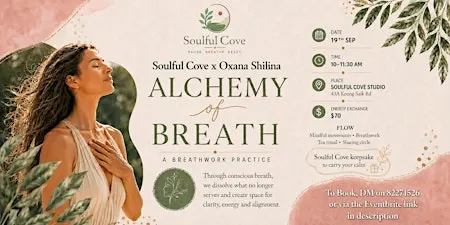 Alchemy of Breath: A breathwork and mindful movement journey