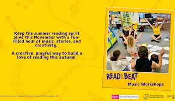 Read to the Beat music workshops at Guildford Library