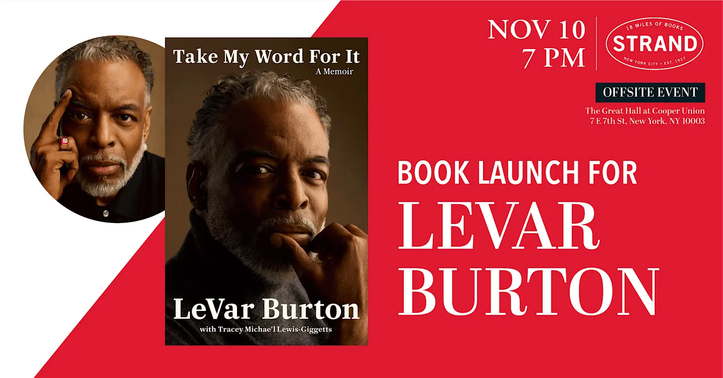 LeVar Burton: Take My Word for It