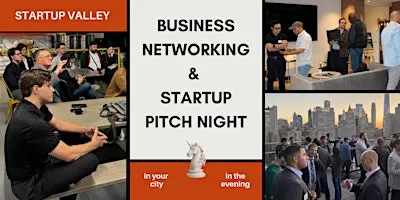 Business Networking & Startup Pitch Night in Tel Aviv