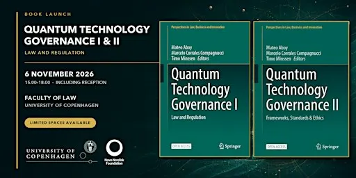 Governing the Quantum Future: Launch of Quantum Technology Governance