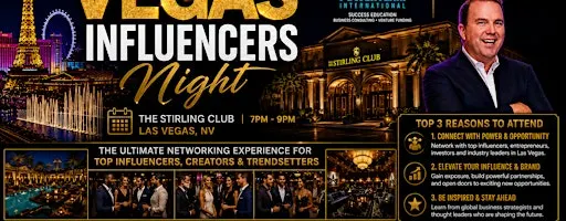 Angels & Influencers LAS VEGAS - The Stirling Club