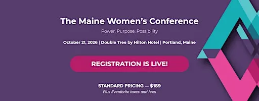 The Maine Women's Conference 2026
