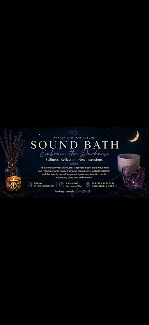 Embrace the Darkness Sound Bath