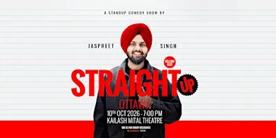 Jaspreet Singh Live (Straight Up) - Ottawa 2026