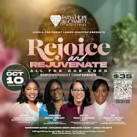 Jewels for Christ Ladies: Rejoice & Rejuvenate Empowerment Conference