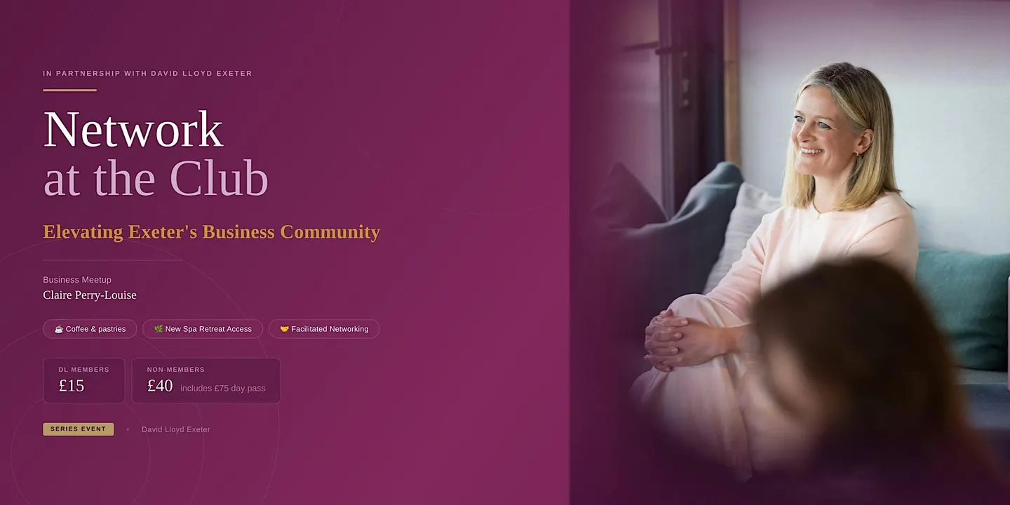 Network at the Club : Elevating Exeter's Business Community
