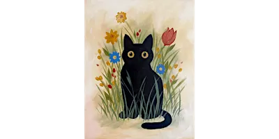 Fleur Noir - Paint and Sip in Boston | Classpop!™