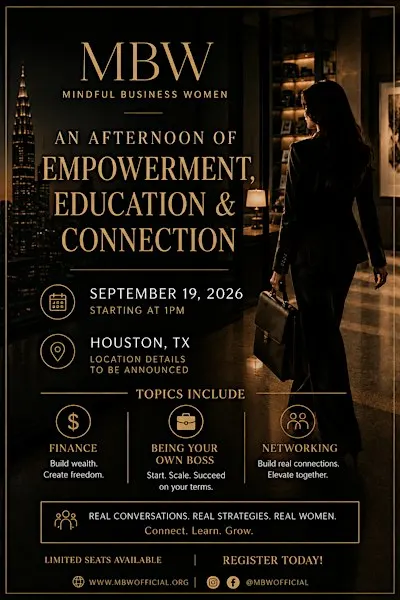 Join Mindful Business Women for an afternoon of connection