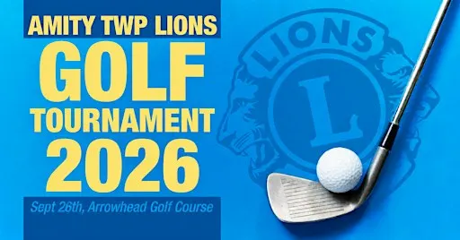 Lions Club 2026 Golf Tournament at Arrowhead Golf Course