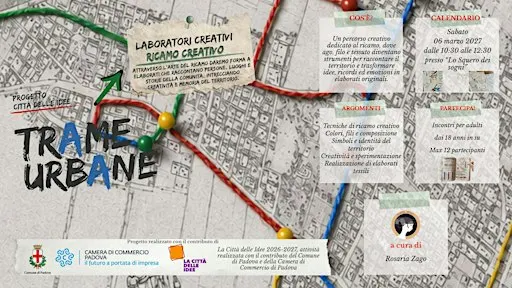 Trame Urbane- Laboratorio Creativo | Ricamo Creativo