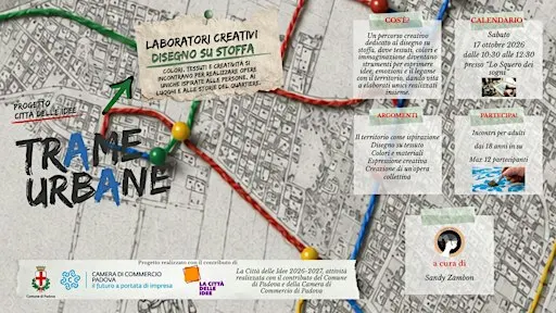 Trame Urbane- Laboratorio Creativo | Disegno su Stoffa