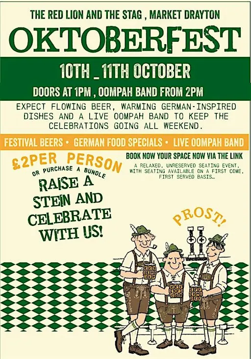 Oktoberfest Celebrations at The Stag