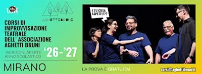 Lezione Prova di Improvvisazione teatrale Mirano (VE) - Corsi 2026/27