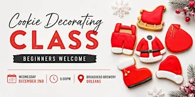 Merry & Iced Cookie Decorating Class
