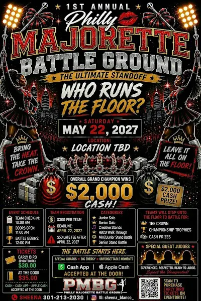 PHILLY MAJORETTE BATTLE GROUND !!!!