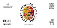 Creative Apero & Social Art Night at Le Quartier du Poulpe (Nice, FR)