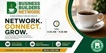 Business Builders Networking Meeting @ Eggs Up Grill September 22nd-8:30am