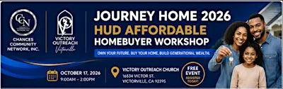 JOURNEY HOME 2026 AFFORDABLE HOMEBUYER WORKSHOP