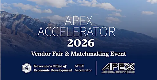 APEX Accelerator 2026: Vendor Fair & Matchmaking Event