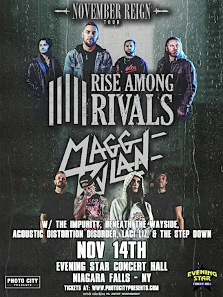 Rise Among Rivals & Magg Dylan - Niagara Falls, NY