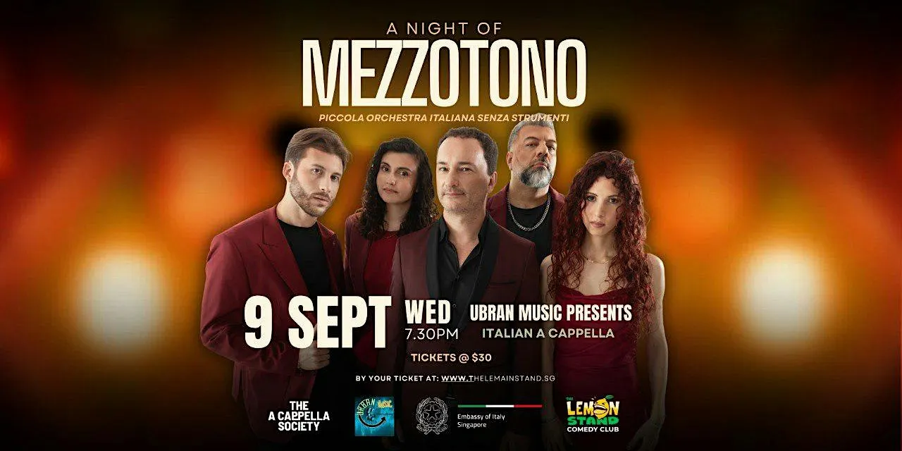 A NIGHT WITH MEZZOTONO | 9 SEPTEMBER
