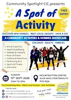 A Spot of Activity - Exhibitor Registration