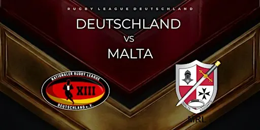 Rugby League Länderspiel: Deutschland vs. Malta